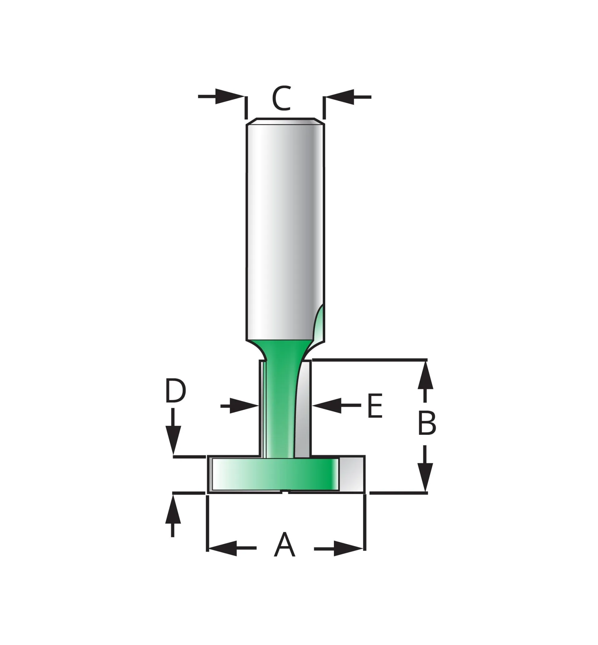 Lee Valley Slot-Wall Bit
