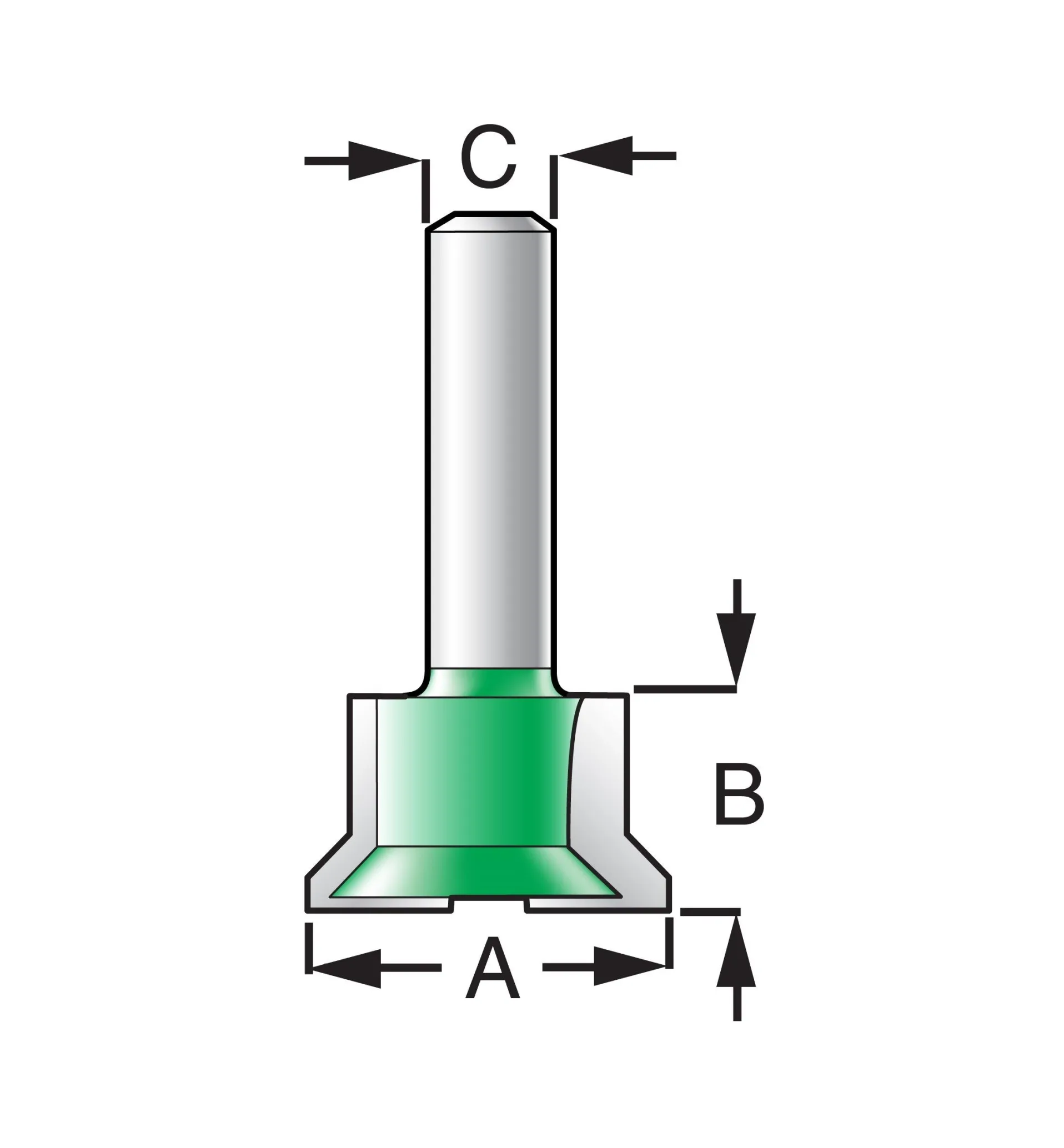 Lee Valley Small Drawer Lock Bit