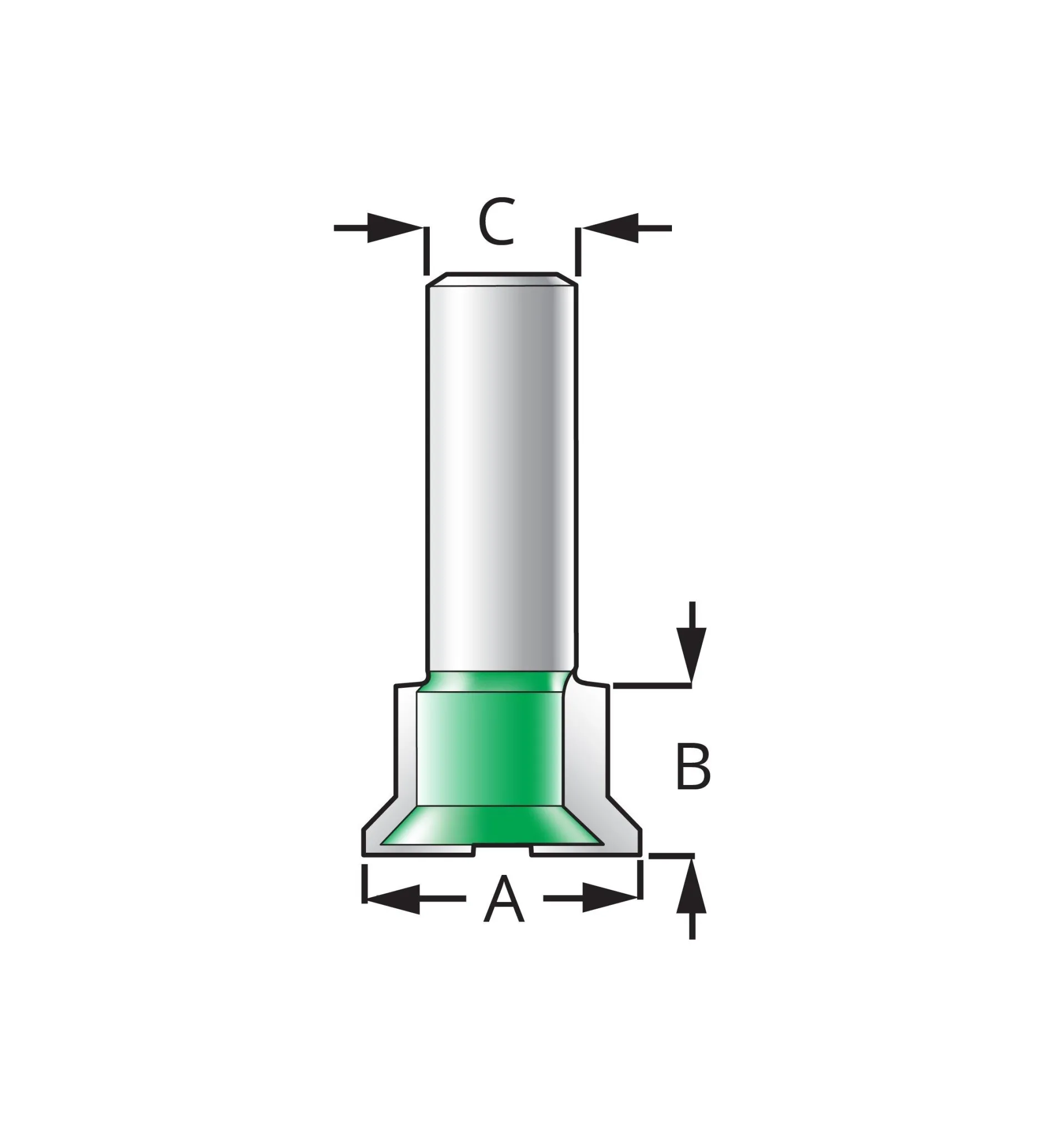 Lee Valley Small Drawer Lock Bit