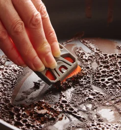 Lee Valley Small Holder & 6 Orange Plastic Razor Blades