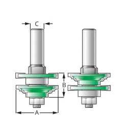 Lee Valley Small Reversible Classic Frame Bit