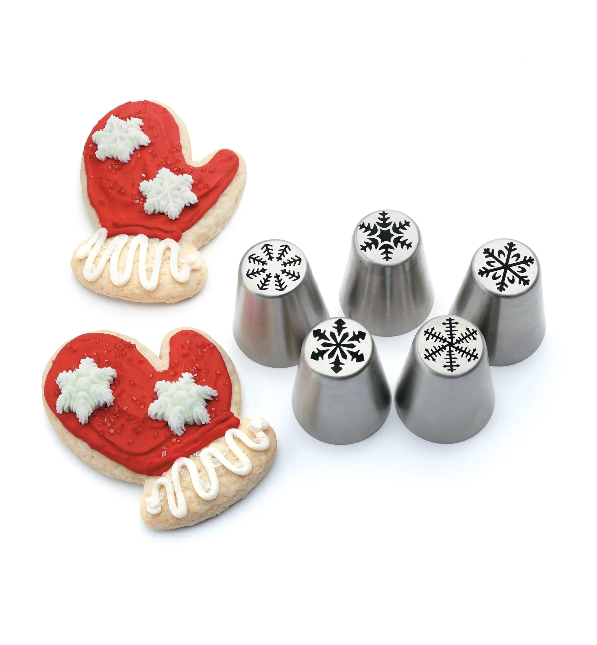 Lee Valley Snowflake Piping Tips
