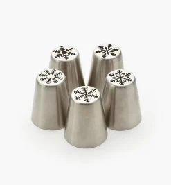Lee Valley Snowflake Piping Tips
