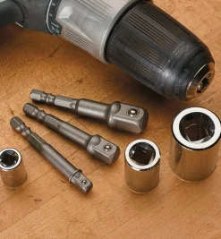 Lee Valley Socket Adapters For Hand Drills