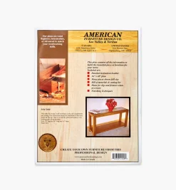 Lee Valley Sofa Table Plan