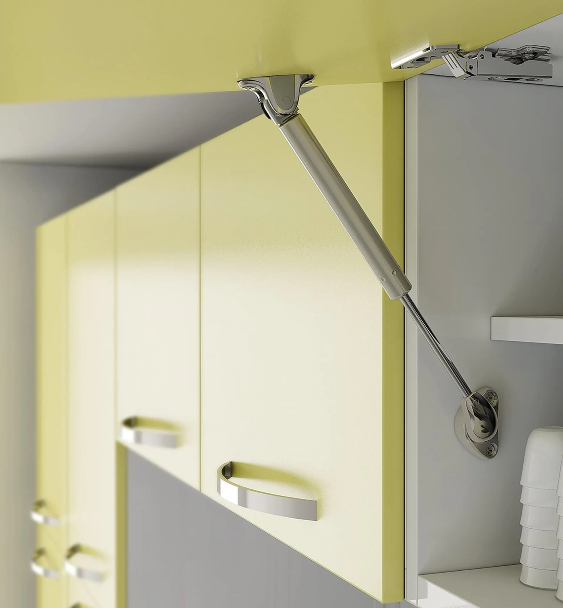 Lee Valley Soft-Open/Close Gas Spring Lift Stays