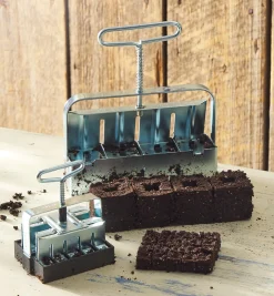 Lee Valley Soil Cube & Block Molds Set