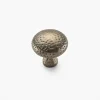 Lee Valley Solid Brass Dimpled Round Knob
