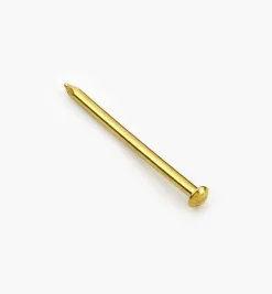 Lee Valley Solid Brass Escutcheon Pins