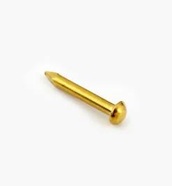 Lee Valley Solid Brass Escutcheon Pins