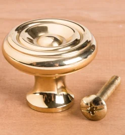 Lee Valley Solid Brass Knob