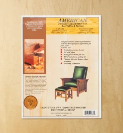 Lee Valley Spindle Arm Morris Chair & Footstool Plan