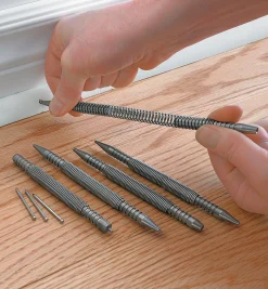 Lee Valley Spring Center Punches & Nail Sets