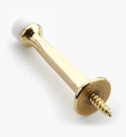 Lee Valley Square Brass Doorstop