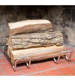 Lee Valley Stainless-Steel Andirons