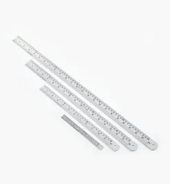 Lee Valley Stainless-Steel Cabinetmaker's Rules