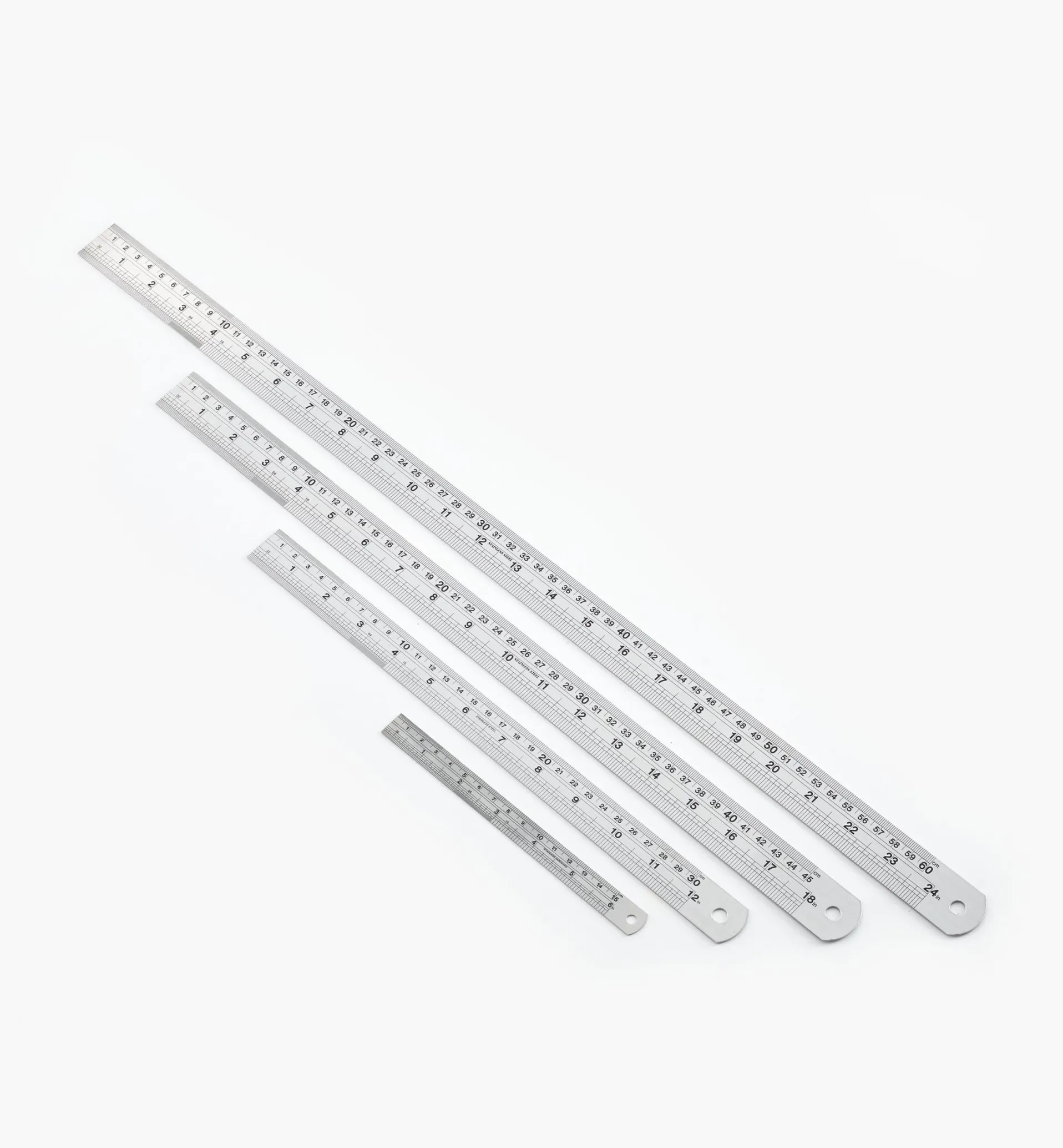 Lee Valley Stainless-Steel Cabinetmaker's Rules