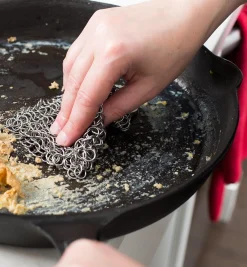 Lee Valley Stainless-Steel Chain Mail Scrubber