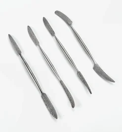 Lee Valley Stainless-Steel Hand-Stitched Riffler Set