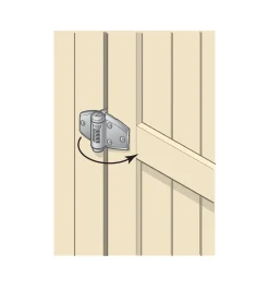 Lee Valley Standard Wrap Gate Hinges