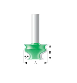 Lee Valley Stanley #55 Molding Router Bits – Grecian Ogee