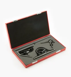 Lee Valley Starrett 12" Premium 4-Piece Combination Square Set