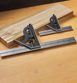 Lee Valley Starrett Cast-Iron Combination Squares