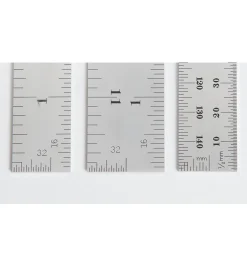Lee Valley Starrett Spring-Tempered Precision Rules With End Graduations