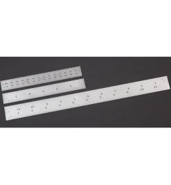 Lee Valley Starrett Spring-Tempered Precision Rules With End Graduations