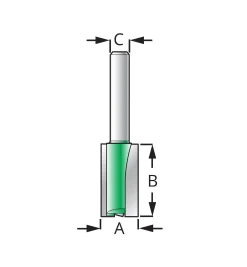 Lee Valley Straight Plunge Bits