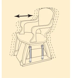 Lee Valley Swinging (Glider) Chair Brackets