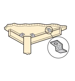 Lee Valley Tabletop Mounting Clamps