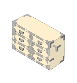 Lee Valley Tansu Straight Braces