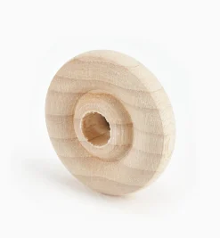 Lee Valley Thin Rounded Wooden Wheels For Toy Vehicles
