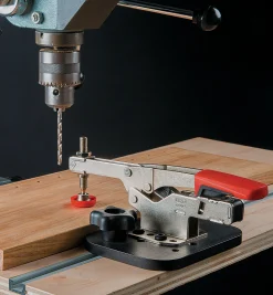 Lee Valley T-Track Toggle Clamp Plate & Bessey Auto-Adjust Clamps