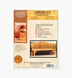 Lee Valley Tudor Chair, Table & Bench Seat Plans