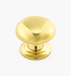 Lee Valley Turned Brass Domed Knobs