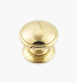 Lee Valley Turned Brass Knobs