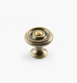 Lee Valley Turned Brass Raised Knobs