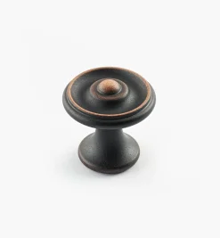 Lee Valley Turned Brass Raised Knobs