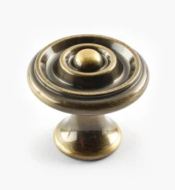 Lee Valley Turned Brass Raised Knobs