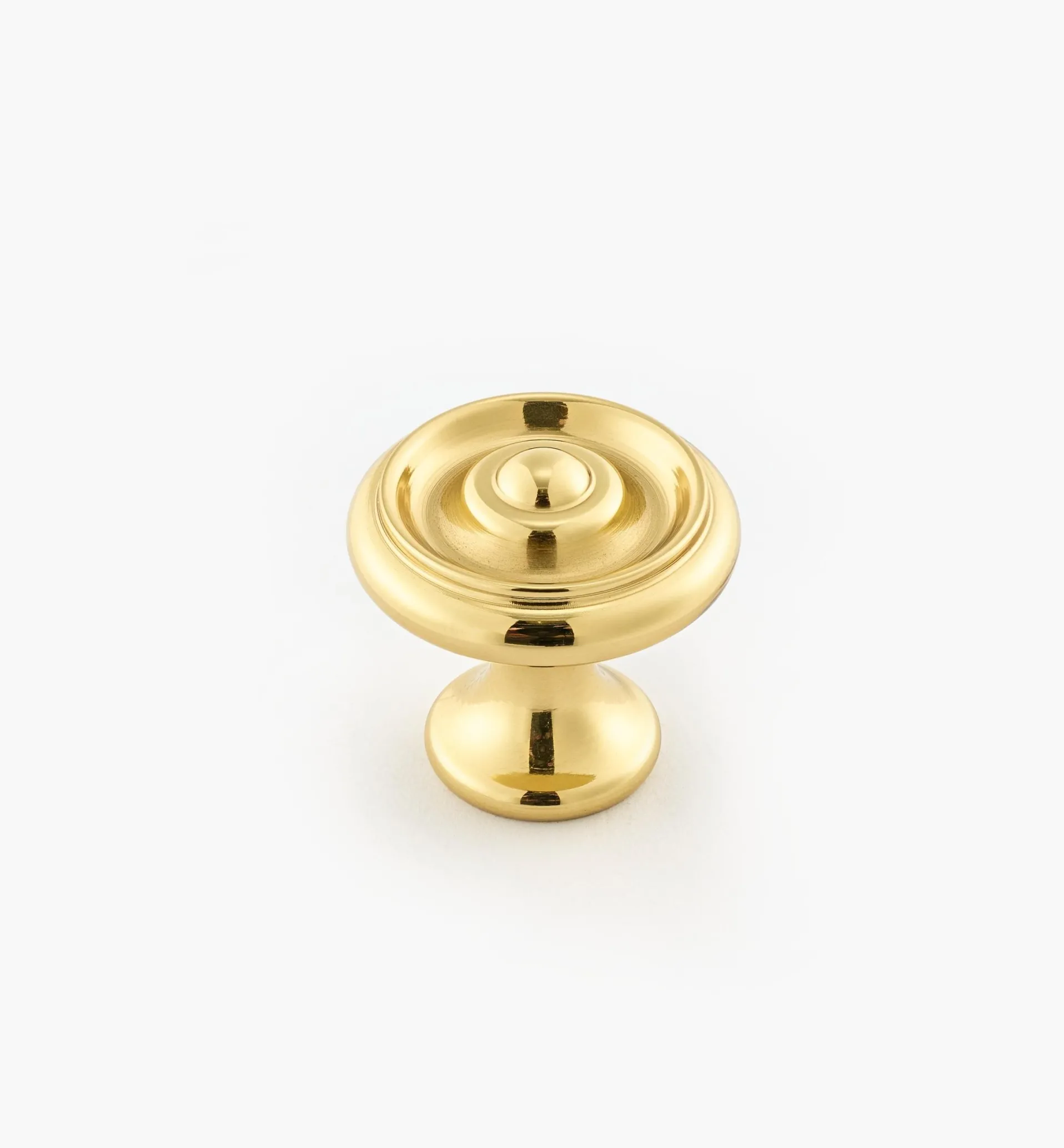 Lee Valley Turned Brass Raised Knobs