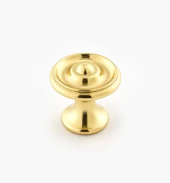 Lee Valley Turned Brass Raised Knobs