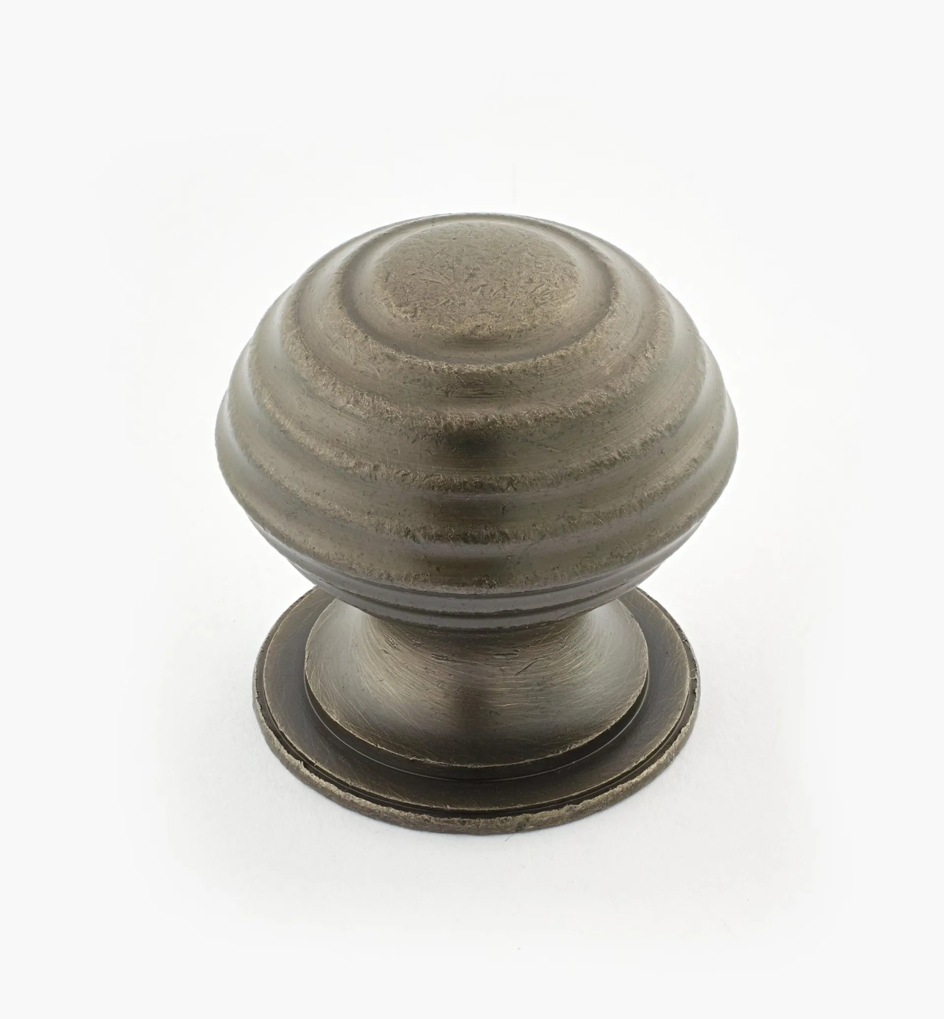Lee Valley Turned Brass Ridged Knobs