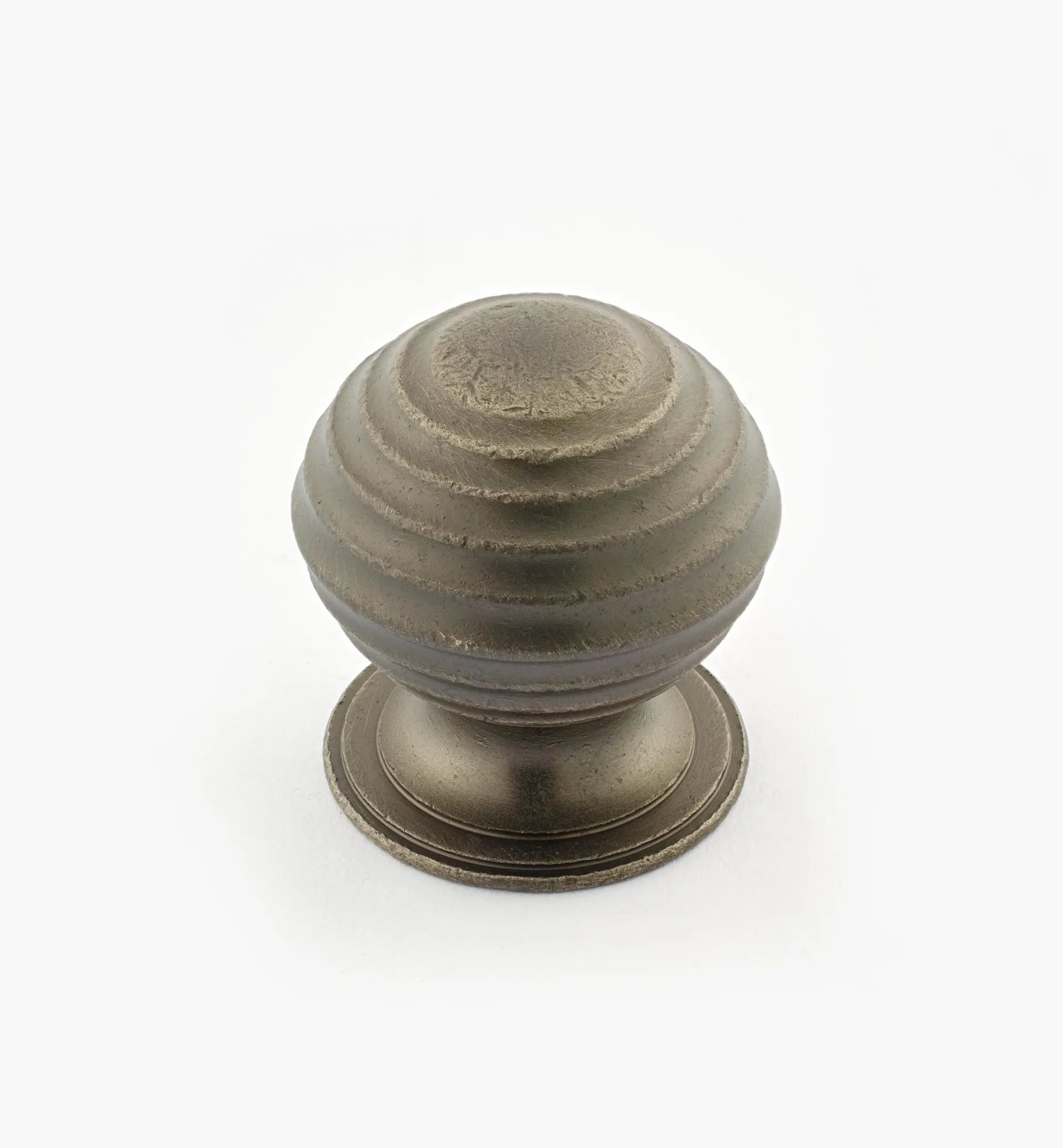 Lee Valley Turned Brass Ridged Knobs