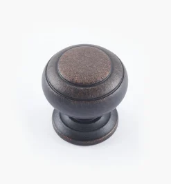 Lee Valley Turned Brass Ring Knobs