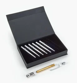 Lee Valley Turned Crochet Hook Set Hardware