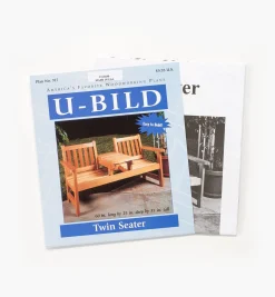 Lee Valley Twin-Seater Garden Bench Plan