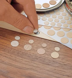 Lee Valley Unfinished Wood Screw Covers