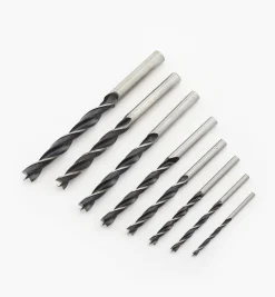 Lee Valley Utility Brad-Point Drills – Metric Sets